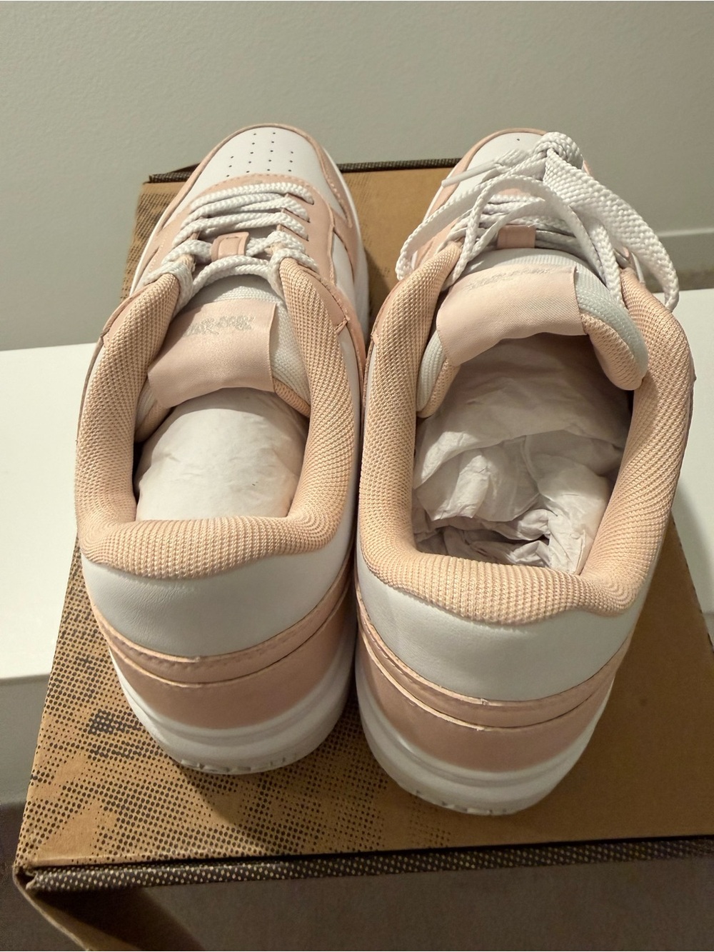 Coach Women's Pink & White Platform Sneakers Size 10 NEW - Picture 8 of 15